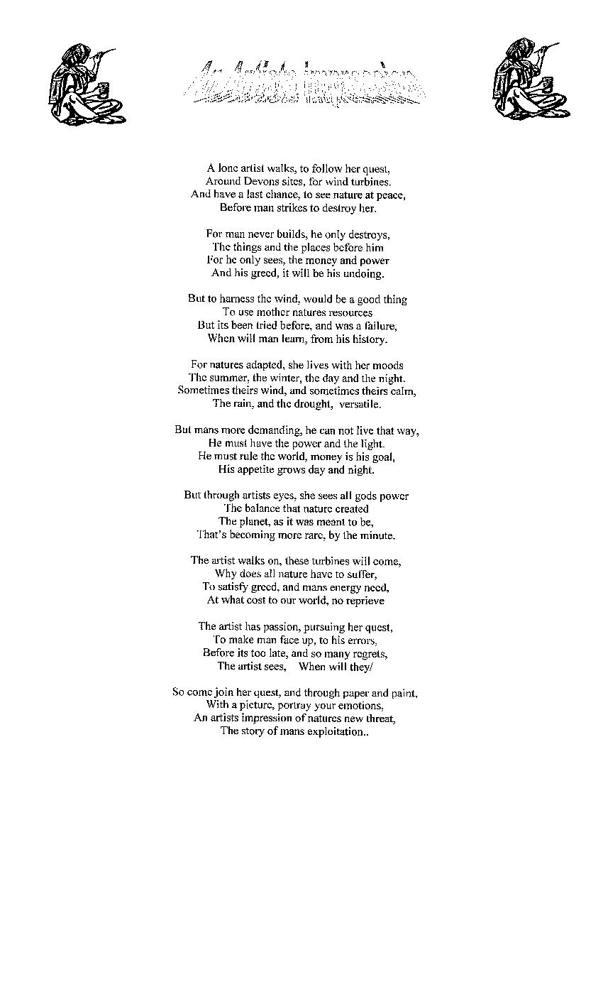 A poem by Anita Allen