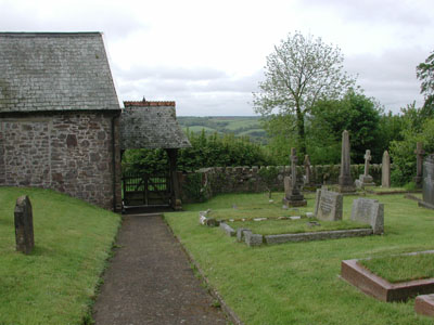 Churchyard view