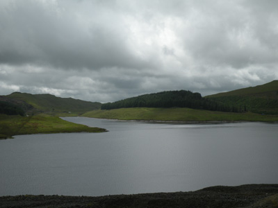 Nant-y-moch reservoir